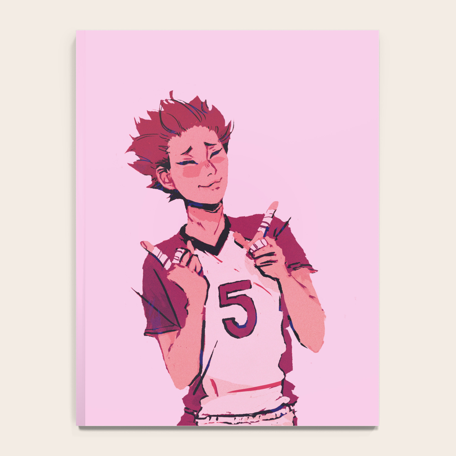 Tendou Satori Haikyuu Notebook By Babypears Society6