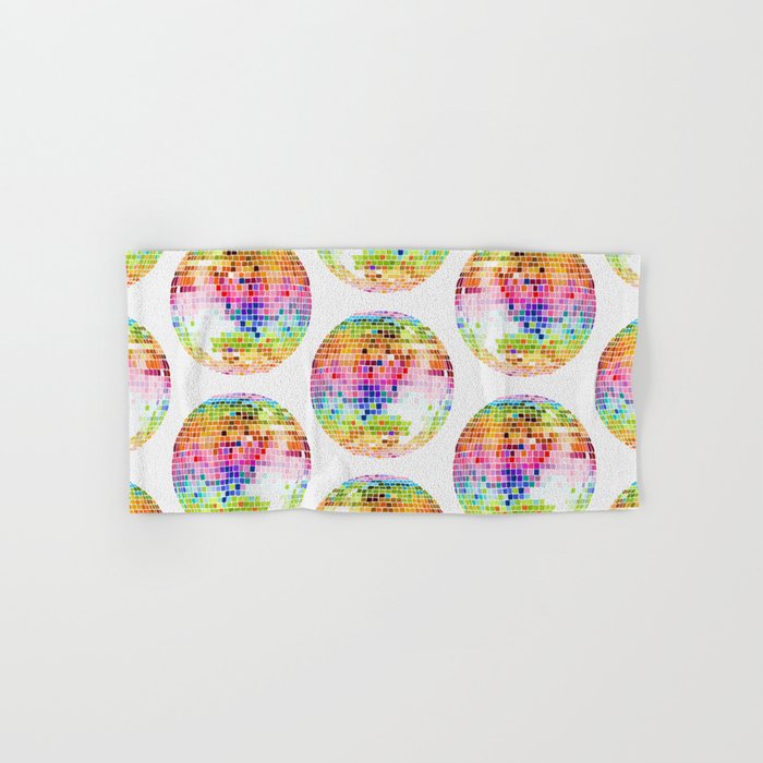 Disco Ball – Rainbow Hand & Bath Towel