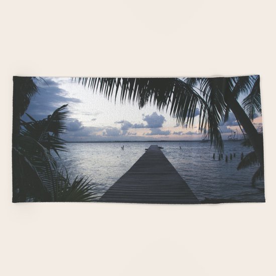 On the Dock Beach Towel