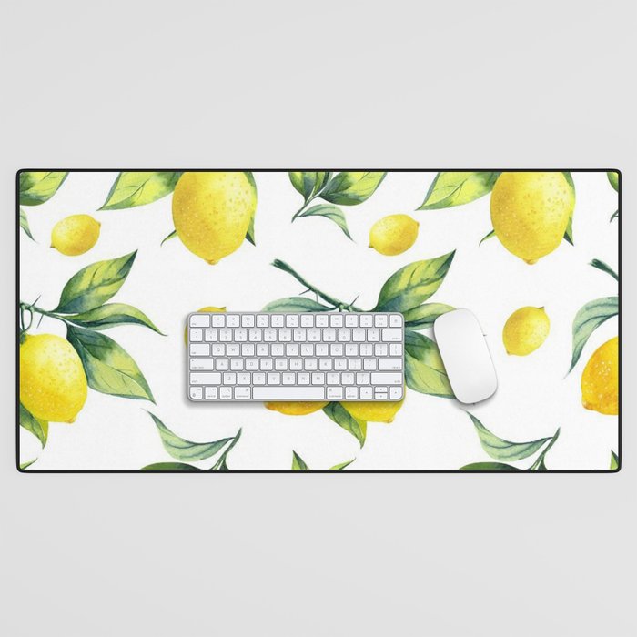 lemons Desk Mat