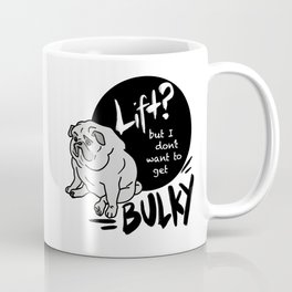 Bulky Pug Coffee Mug