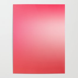 17  Red Gradient Aesthetic 220521 Valourine Digital  Poster