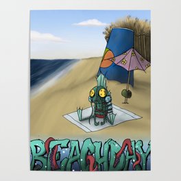 Beach Day Poster
