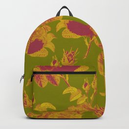 modern home floral solar pattern Backpack
