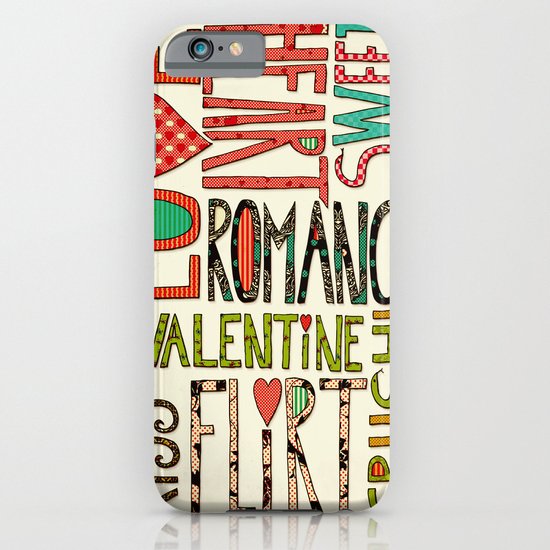 My Romantic Valentine iPhone & iPod Case