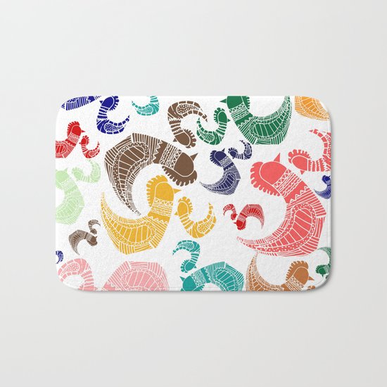 Rooster´s Bath Mat