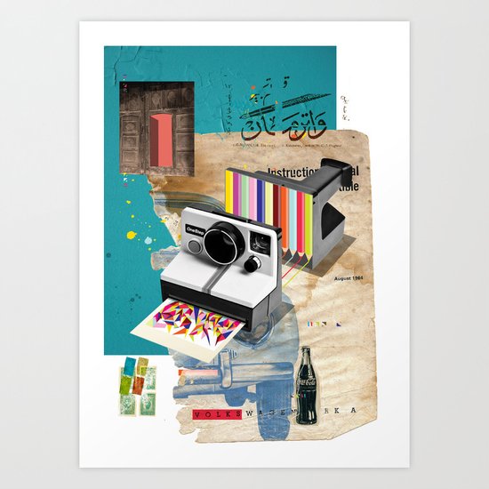 Colors In Progress Art Print