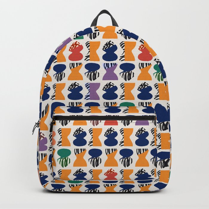 Colorful repeat pattern candy Backpack