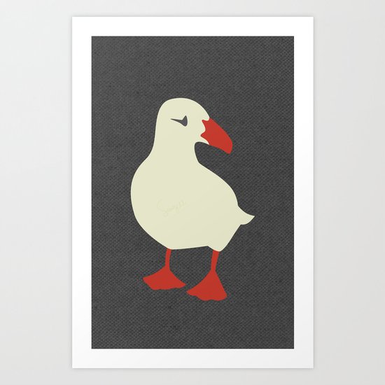 Seagull Art Print