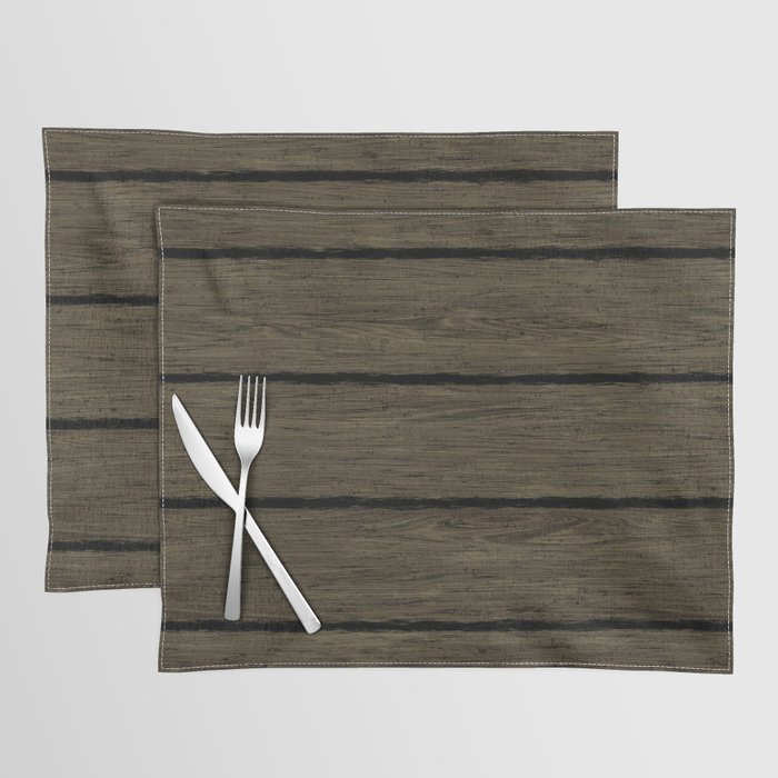 Brown textured wooden surface Placemat