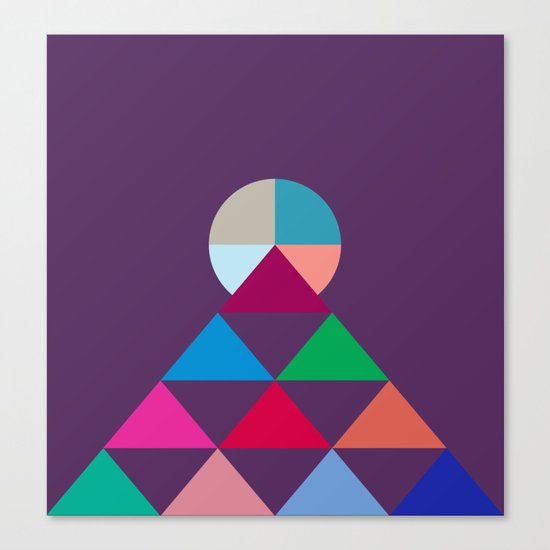 Pyramid Canvas Print