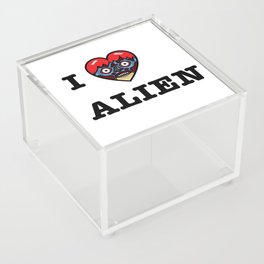I Heart Alien Acrylic Box