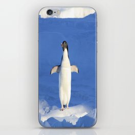 A Penguin Glide iPhone Skin