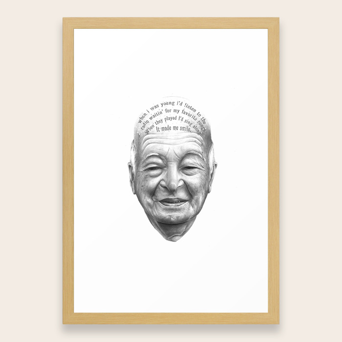 Mi Vida Ha Sido Extraordinaria Series 4 Framed Art Print By