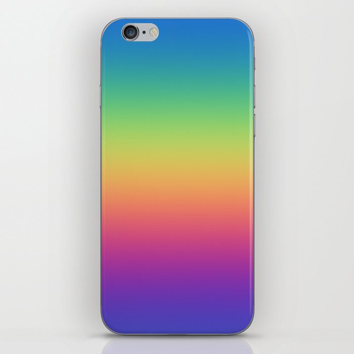 Vivid Rainbow Gradient iPhone Skin