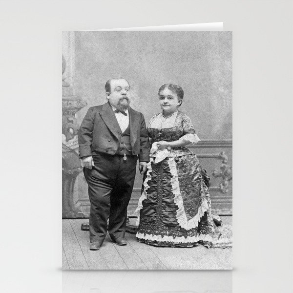 General Tom Thumb and His Wife Lavinia Warren - Circa 1880 Stationery Cards