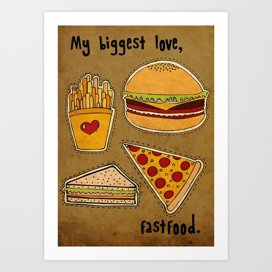 My Biggest Love Art Print