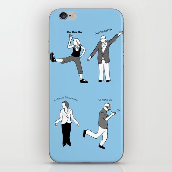 Chicken Dance The Night Alway iPhone & iPod Skin