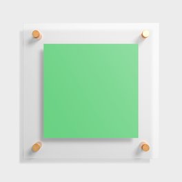 Super Minty Green Floating Acrylic Print