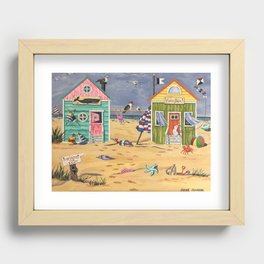 Beach Retreats Recessed Framed Print