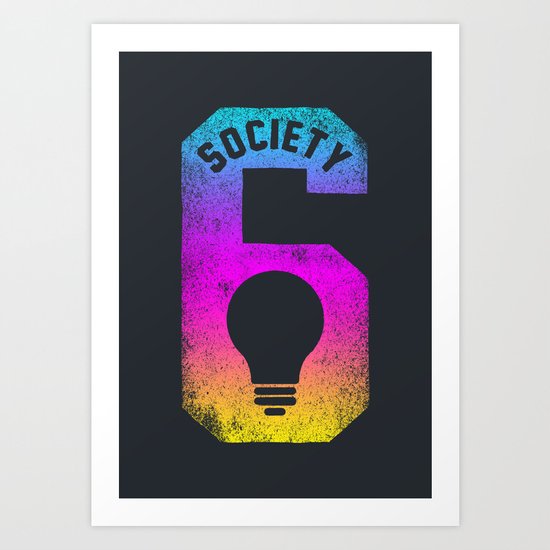 Idea! S6 Tee Art Print