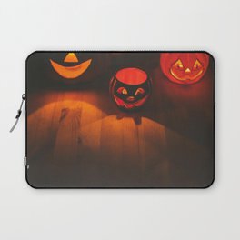 Halloween Jack-o-Lantern Pumpkins Laptop Sleeve