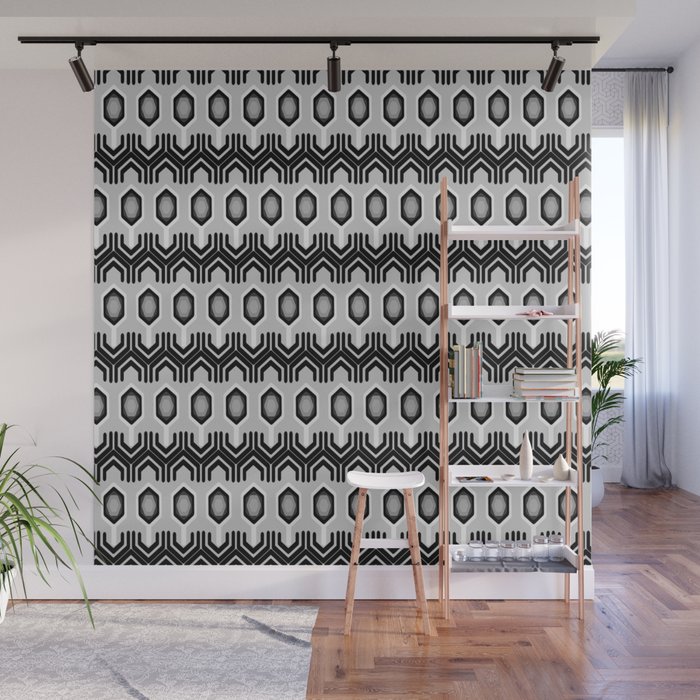 Pattern Abstract Desktop Wallpaper Wall Mural By Etnousta Society6