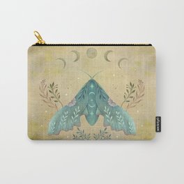 Luna and Moth - Oriental Vintage Carry-All Pouch
