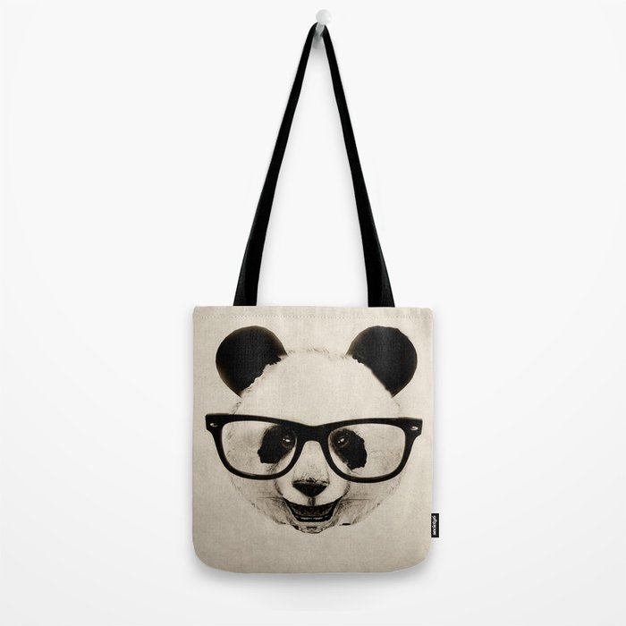 Panda Head Too Tote Bag by isaiahstephens | Society6