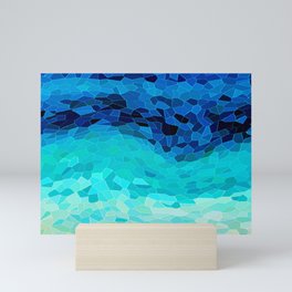INVITE TO BLUE Mini Art Print