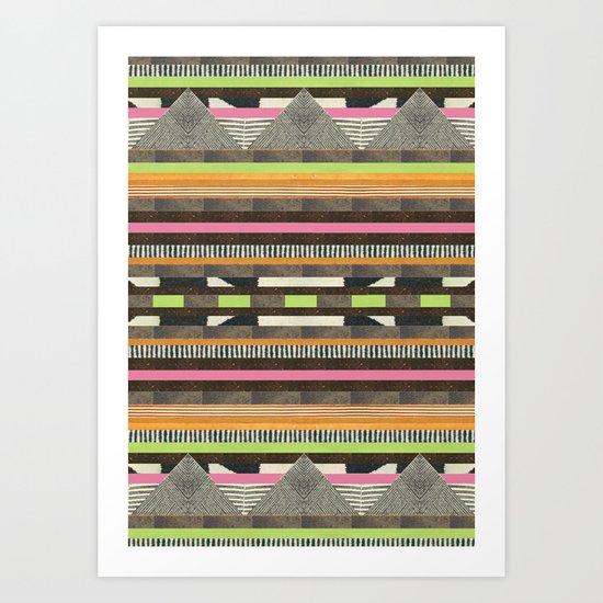 DG Aztec No. 2 Art Print