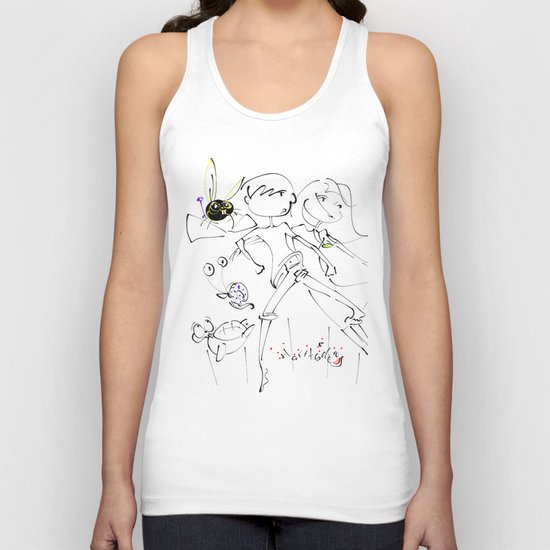 jump ! Unisex Tank Top