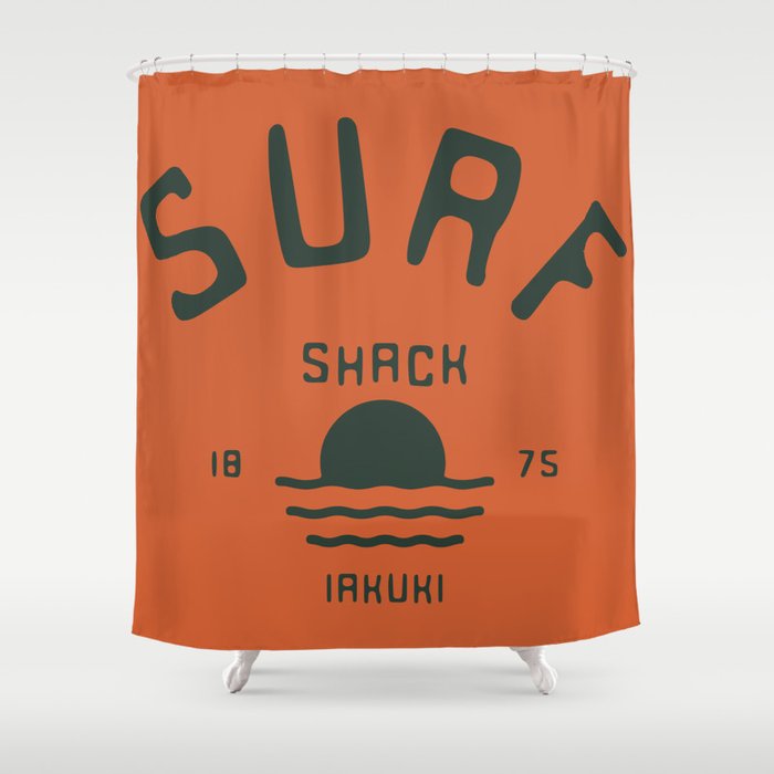 Surf Shack Shower Curtain