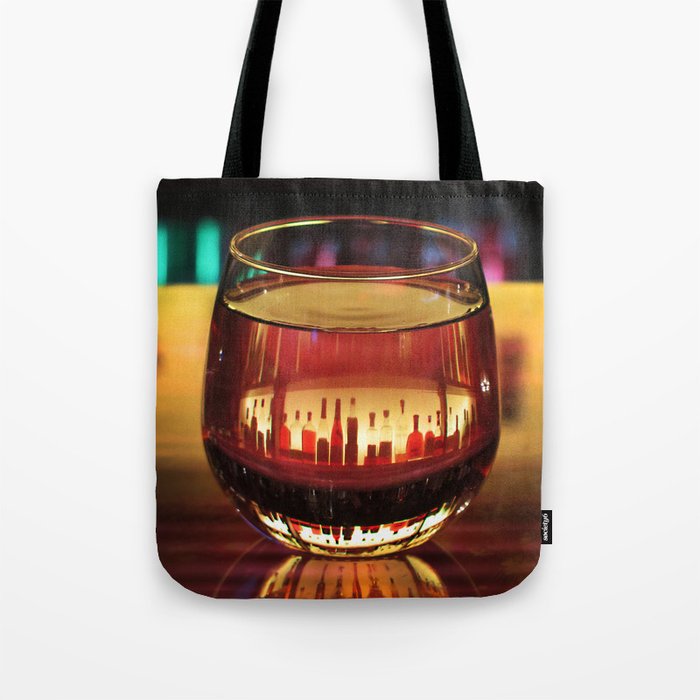 Cocktail Reflection Tote Bag