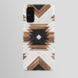 Urban Tribal Pattern No.5 - Aztec - Concrete and Wood Android Case