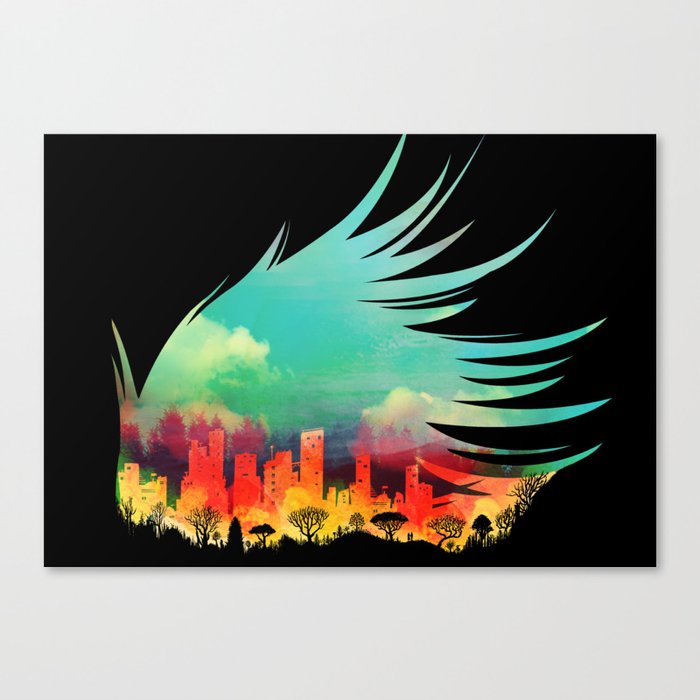 In Flying Colours Canvas Print By Tangyauhoong Society6