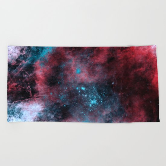 ω Terebellum Beach Towel