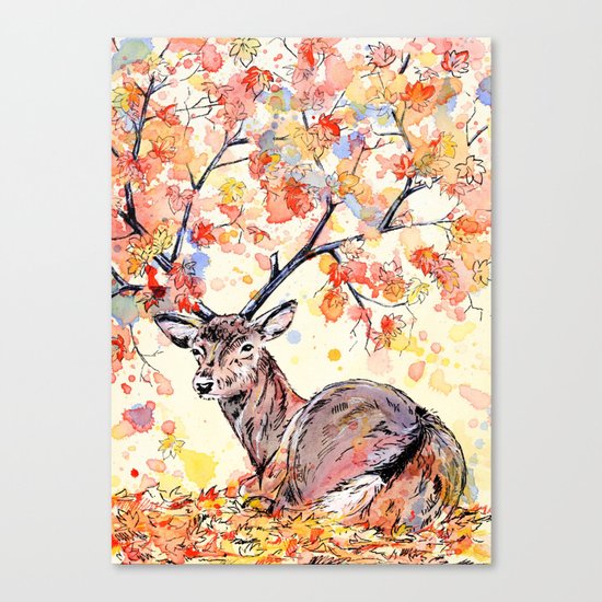 Amber Canvas Print