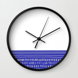 Royal Blue Base Wall Clock