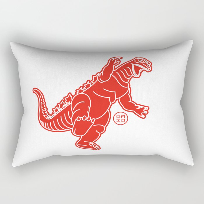 Godzilla Rectangular Pillow