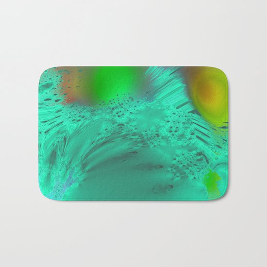 foreign mountain terrain II Bath Mat