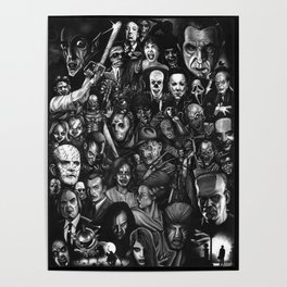 Classic Horror Movies Poster