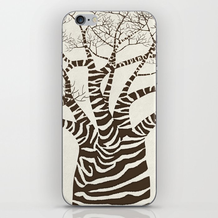 Zebra Tree iPhone Skin