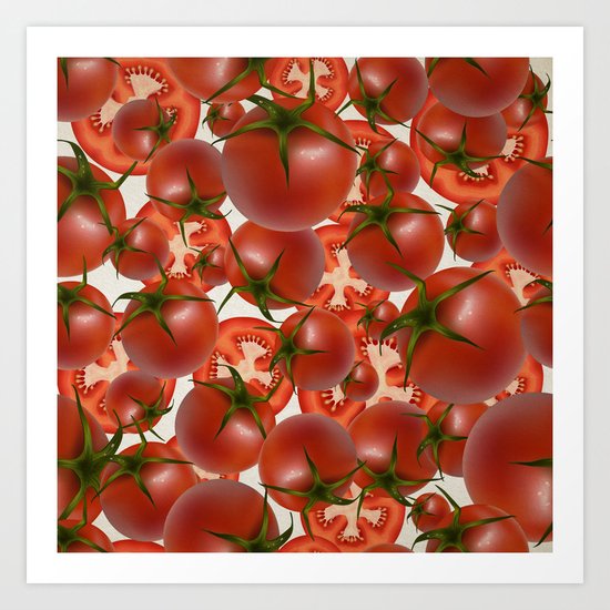 Tomatoes Art Print