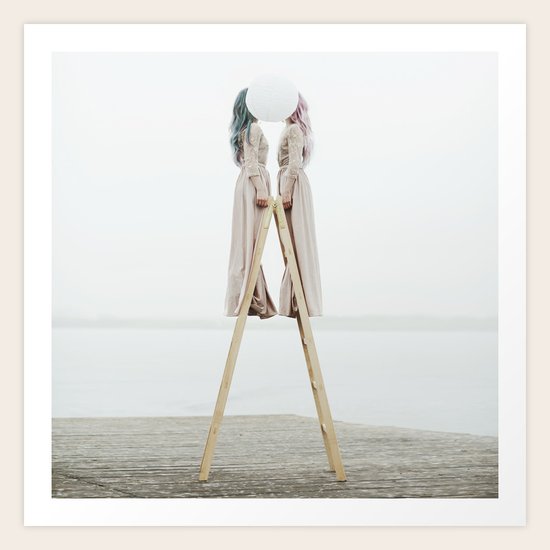 Same side Art Print