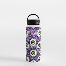 Purple Eye Swarm Water Bottle