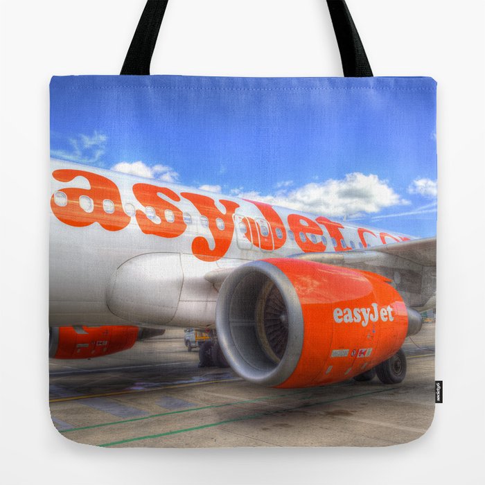 Easyjet three tote bag top