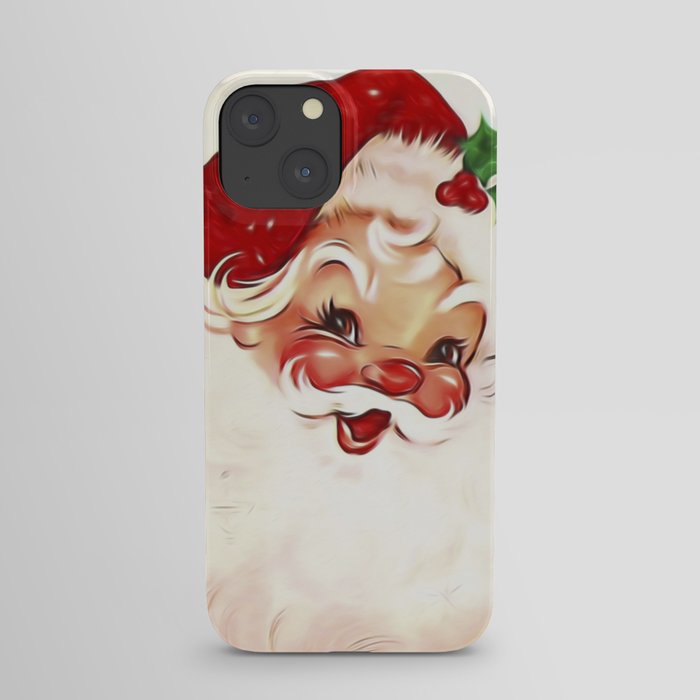 Vintage Santa 4 iPhone Case