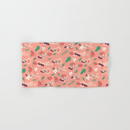 Strawberry Girls Forever Hand & Bath Towel