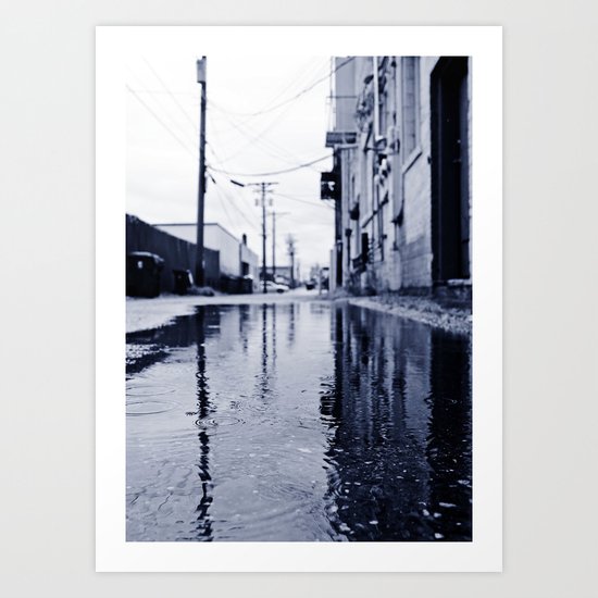 Another rainy day Art Print